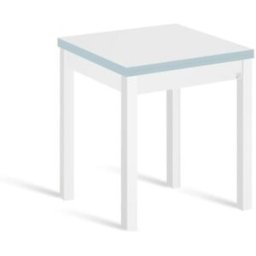 Portus Mesa cocina extensible libro 65(130)x65 cm blanco pata blanco