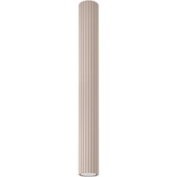 Sollux Lighting Lámpara de techo gris pardo aluminio alt. 60 cm