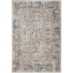 Carpet Living Alfombra de decoración en tela azul 160x230cm