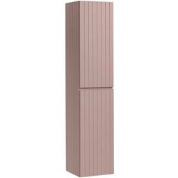 Petits meubles Columna de pared 2 puertas rosada tableros mdf y laminados rosado