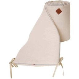 Sevira Kids Protector de cuna reversible bebé muselina de algodón