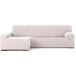 Eysa Funda de sofá chaise longue bielástica izquierda crudo 250 - 360 cm