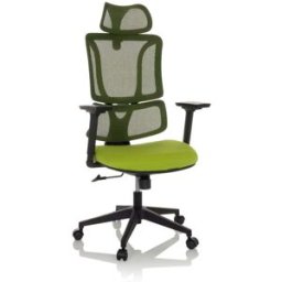 MyBuero Silla home office tela / tejido de malla verde