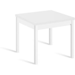 Portus Mesa cocina extensible libro 80(160)x80 cm blanco pata blanco