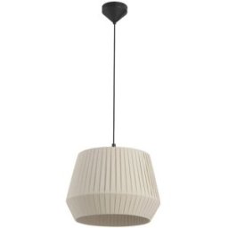 Nordlux Lámpara de techo beige con pantalla de algodón ø40 estilo natural