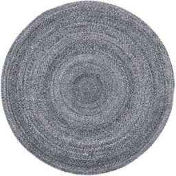 Safavieh Alfombra poliéster carbón 122 x 122 cm