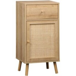sweeek Mueble de baño decoración madera, natural