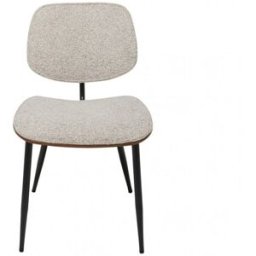 Signature Silla de tela beige - lote de 2 piezas