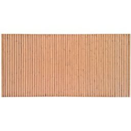 NATYAL Cabecero de madera maciza tonos claros con listones para cama de 150cm