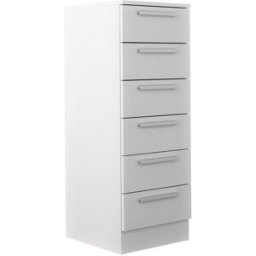 Home Heavenly Sinfonier de 6 cajones 108x40x40 cm color blanco