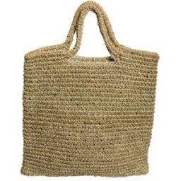 Bazar Bizar Bolsa de hierba marina en marrón 45x3x60 cm