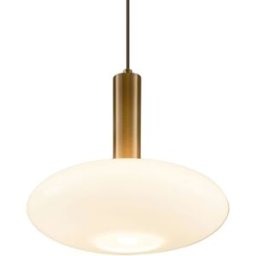 Kosilum Lámpara de techo metal y vidrio 26,3 cm