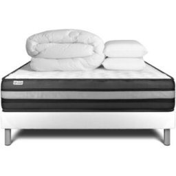 Vitalit Pack colchón blanco espuma viscoelástica 180 x 200