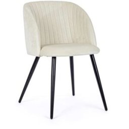 Bizzotto Juego 6 sillas blanco