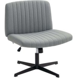 Homcom Silla de oficina 61x64x86 cm gris