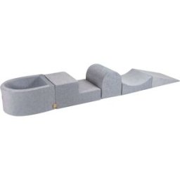 MeowBaby Parque infantil - bloques de escalada con piscina de bolas para niños