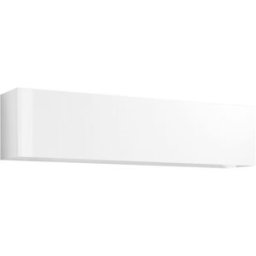 Whous Armario colgante con 1 puerta abatible de 180 cm color blanco brillo