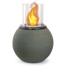 Chimenea de bioetanol divina fire verde salvia d.40 x h54 cm