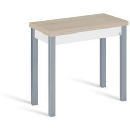 Portus Mesa cocina extensible libro 80x40(80) cm roble pata gris