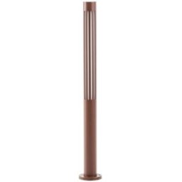 Lindby Lámpara led para exterior de aluminio marrón