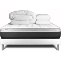 Vitalit Pack colchón blanco espuma viscoelástica 140 x 190