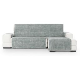 Eysa Funda de sofá chaise longue extra práctica derecha gris 290 cm