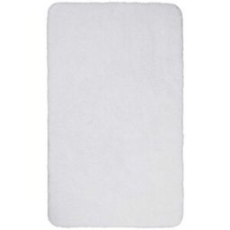 Wecon Home Basics Alfombra de baño blanco liso 60x100