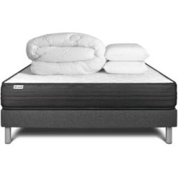 Vitalit Pack colchón gris espuma viscoelástica 140 x 190