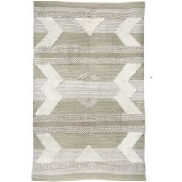 Malagoon Alfombra en lana milagro blanco marfil 160x260