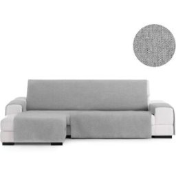 Eysa Funda chaise longue izquierda vista frontal gris 240 cm