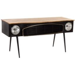 Wanderlust deco Escritorio de coche con 2 cajones 160x60x78 alt. Cm