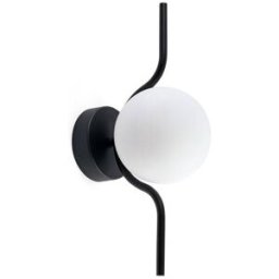FARO BARCELONA Aplique acero negro mate 14x19x40 cm