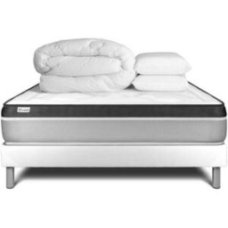 Vitalit Pack colchón blanco espuma viscoelástica 140 x 190