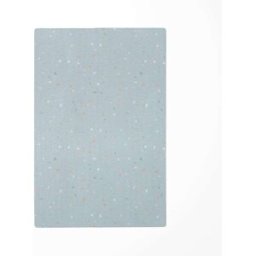 Decochic Alfombra de juego infantil terrazo azul 85x130cm