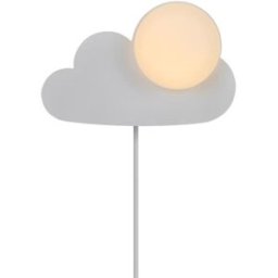 Nordlux Aplique de pared en forma de nube blanco