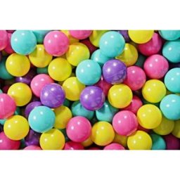 MeowBaby Bolas para piscina de bolas - 300 pelotas 7cm para bebé