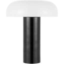 Safavieh Lampara de mesa metal negro