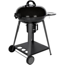 Somagic Barbacoa de carbón de acero negro