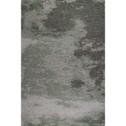 THEKO Alfombra de fibra sintética tejida a máquina - verde - 120x180 cm