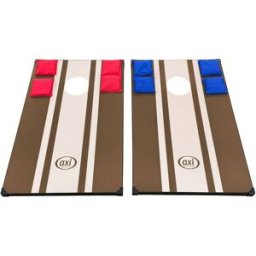 Axi Juego de cornhole - 2 tableros de madera - 8 bolsas - 91 x 60 cm