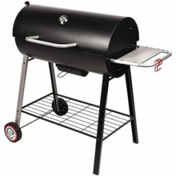 Somagic Barbacoa de carbón horizontal, recipiente grande