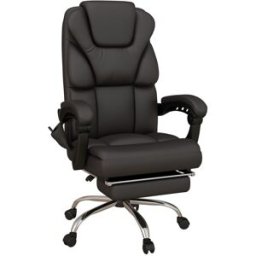 Vinsetto Silla de oficina 63x57x126 cm marrón