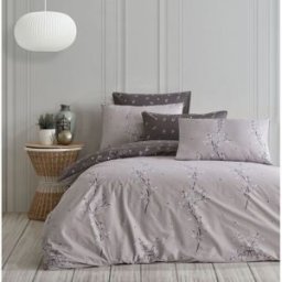 Blanc Avenue Juego de funda de edredón 200x200 cm+ 2 FA 65x65 cm 100% algodón