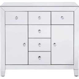 Kare Design Cómoda espejo 2 puertas 6 cajones 88 x 41cm