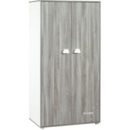 Baby Price Armario de madera de 2 puertas 168x85x57cm