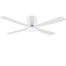 Wonderlamp Ventilador de techo nordico blanco con memoria encendido