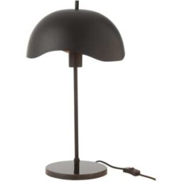 J-line Lámpara de mesa de metal negro 30*30*56 cm