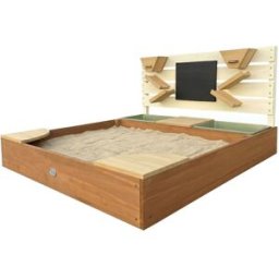 Axi Arenero con pared de juegos, madera fsc, marrón/beige