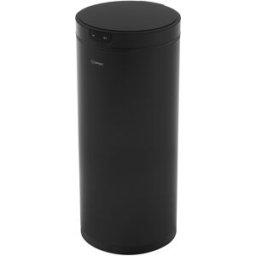 ML-Design Cubo de basura con sensor de movimiento 40L de acero negro