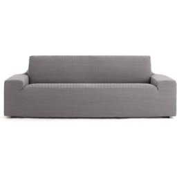 Eysa Funda de sofá 4 plazas bielástica gris 210 - 270 cm